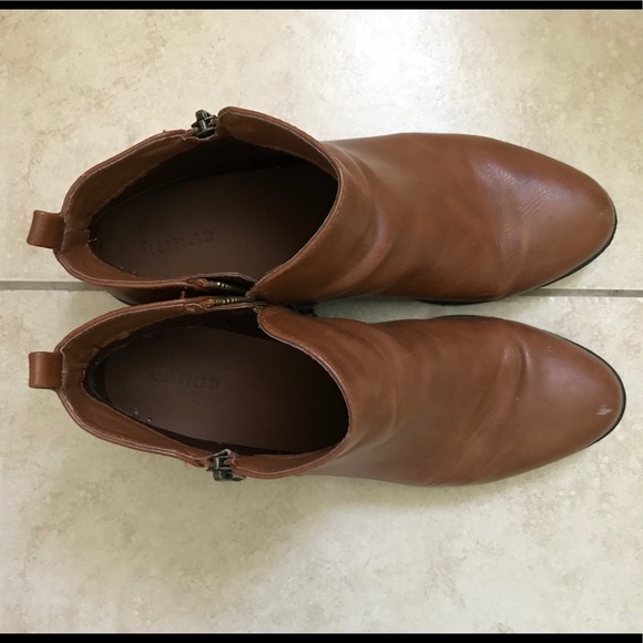 Forever 21 Brown Booties - Picture 1 of 2